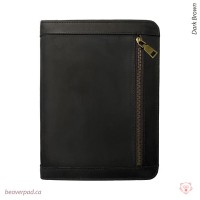 All-in-1 Premium Genuine Leather Padfolio & Organizer Cover Case for BeaverPad® & BeaverPad®II