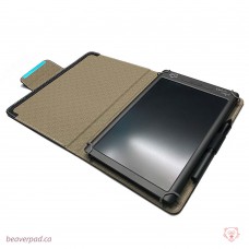 Premium Textured PU Leather Folio Cover Case with Smart Stand & Magnetic Closure for BeaverPad® & BeaverPad®II